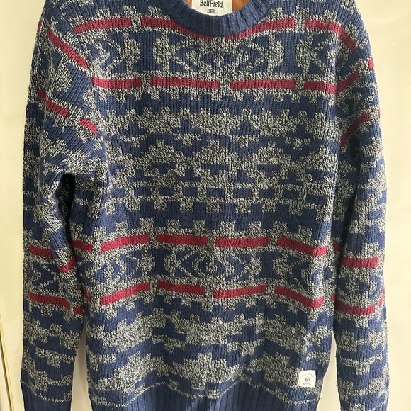 Mens Bellfield imported Irish sweater - Picture 5 of 9